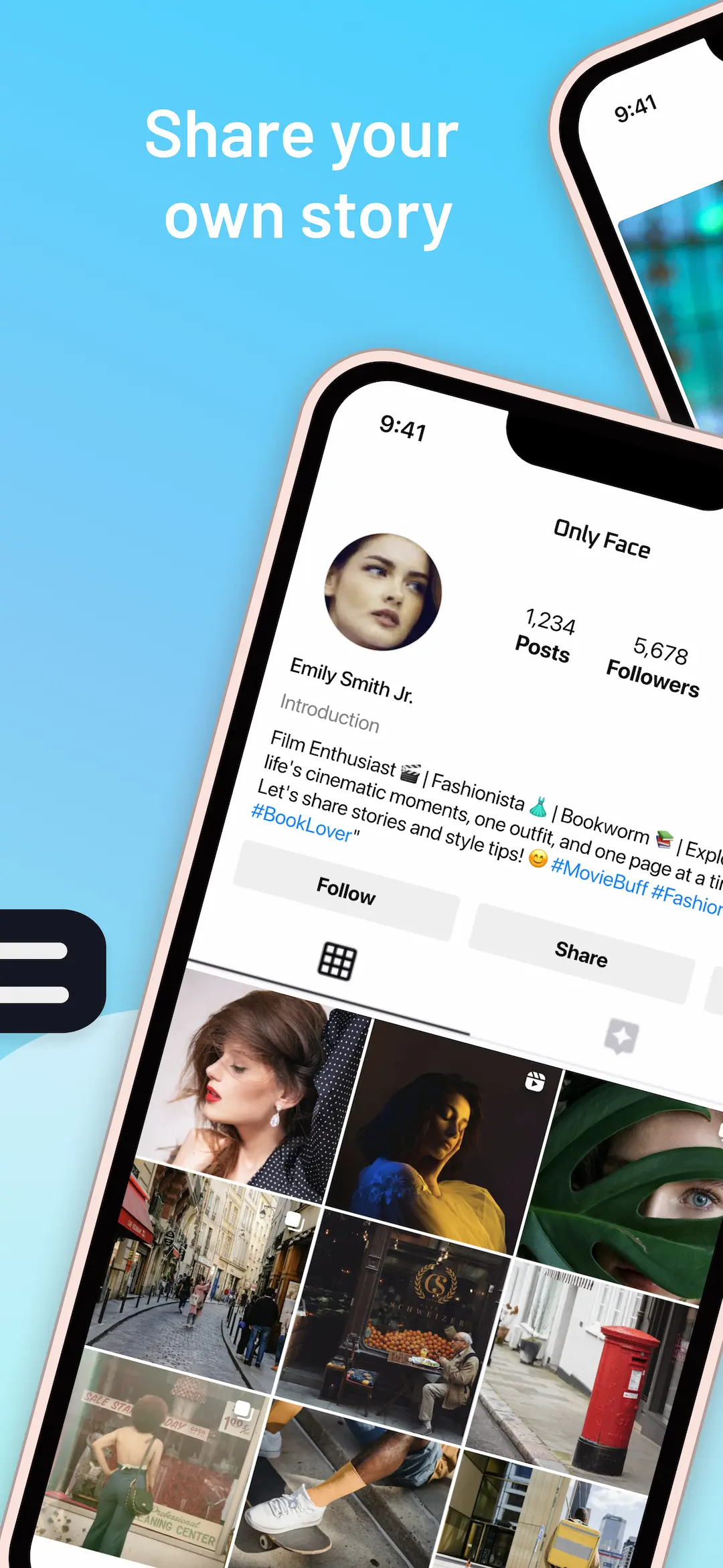 Share Your Own Story